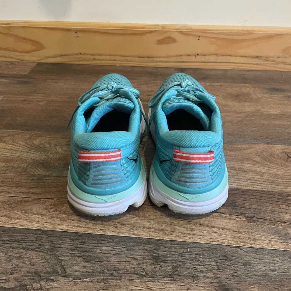 Hoka one one Bondi 7 max cushioned road running shoe sneakers - Picture 3 of 6